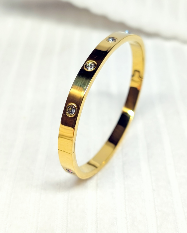 Diamond Bangle Large - BAG112