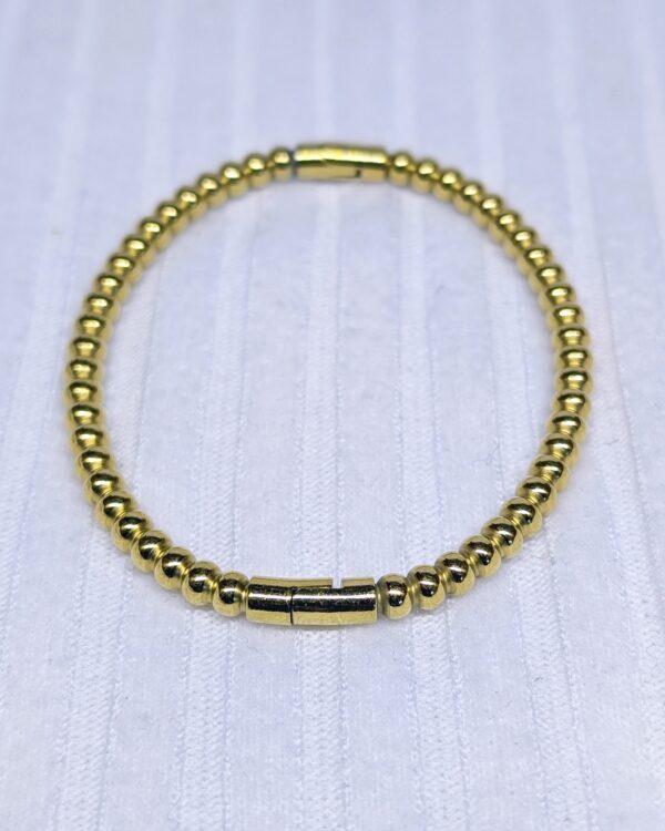 Gold Ball Bangle - BAG115