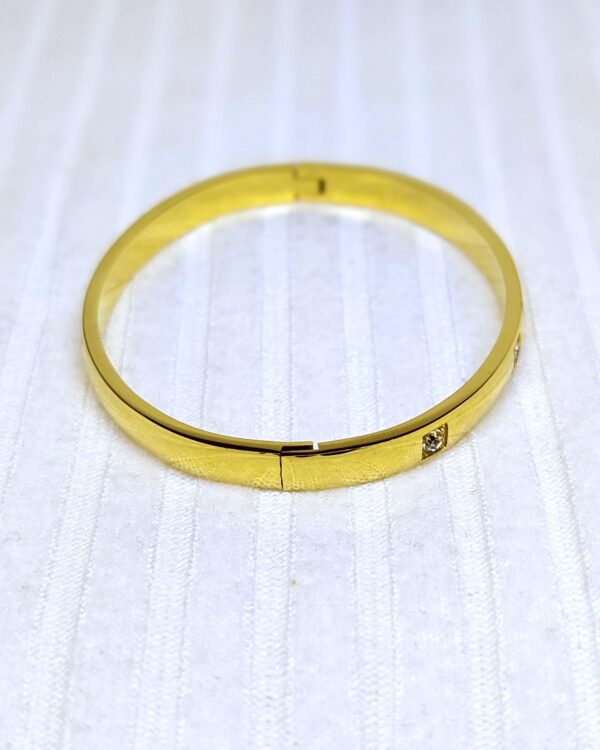 Four Diamond Bangle - BAG127