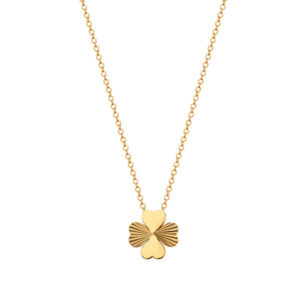 Four Leaf Solid Necklace