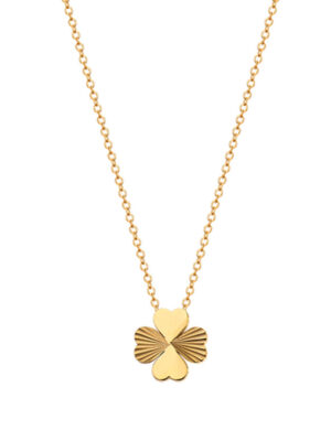 Four Leaf Solid Necklace